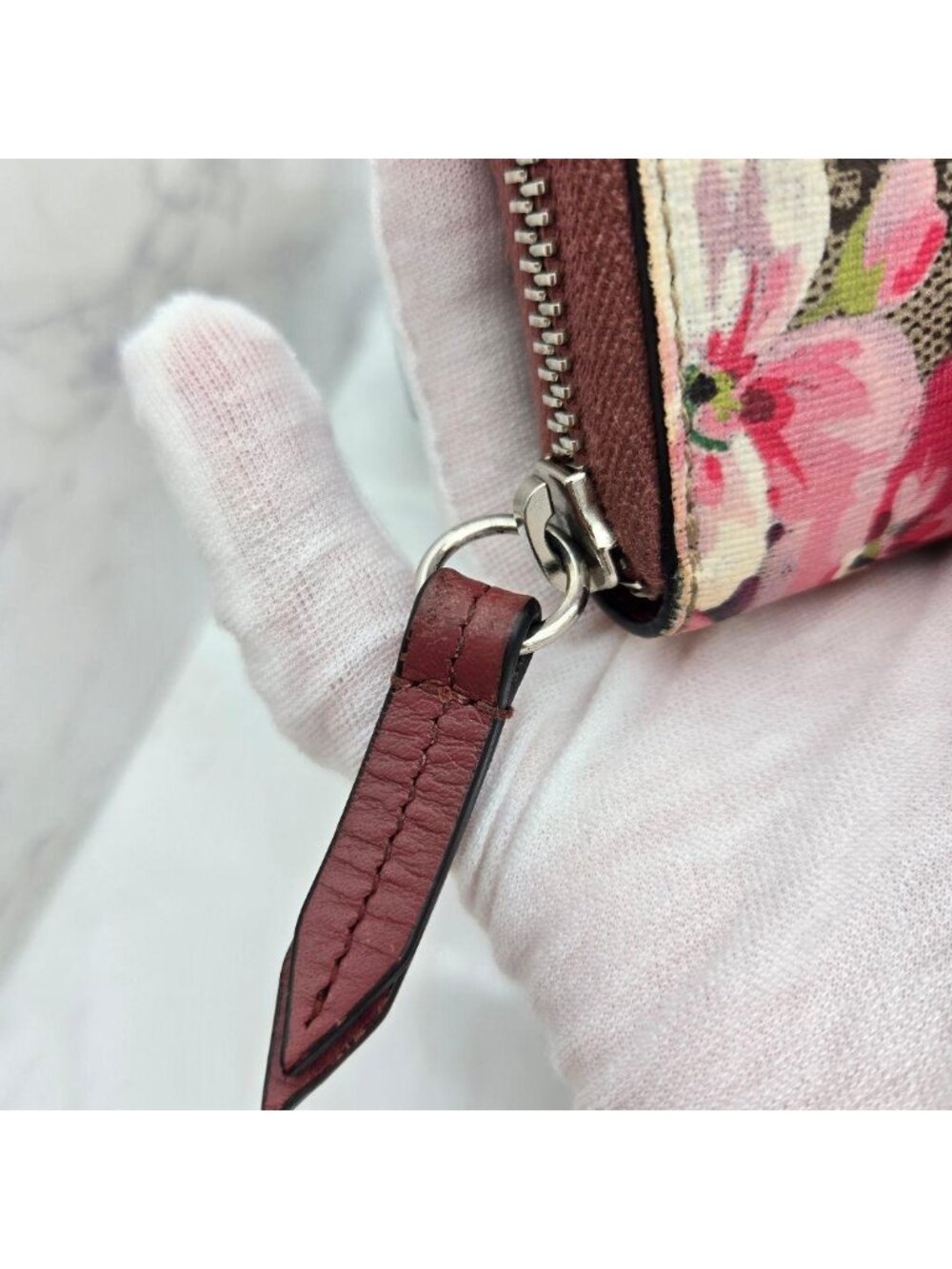Gucci Wallet Blooms Flower Pink - Picture 6 of 14